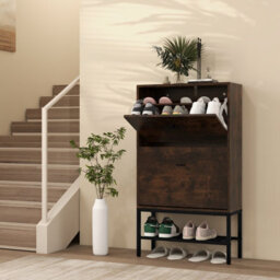 Costway Industrial Shoe Storage Cabinet Entryway Freestanding Shoe Rack - thumbnail 8