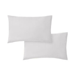 Bianca Fine Linens Pillowcases 200 Tc Cotton Percale Standard 50X75Cm Pack Of 2 Pillow Cases With Envelope Closure Grey - thumbnail 5