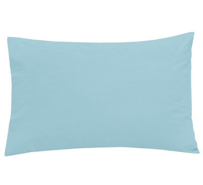 Smart Living Polycotton Housewife Pillowcases Pair 180 Thread Count - Blue
