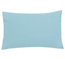 Smart Living Polycotton Housewife Pillowcases Pair 180 Thread Count - Blue