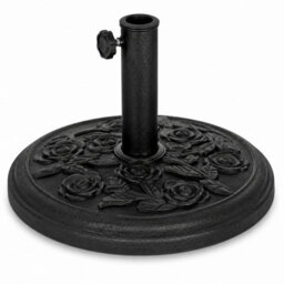 Shopnbits Cast Iron Parasol Base Heavy Duty Patio Umbrella Stand Outdoor Garden Sunshade Base 9Kg - thumbnail 1