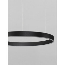 Luminosa Lighting Luminosa Motif 60Cm Integrated Led Pendant Ceiling Light Sandy Black Dimmable Led 40W 2943Lm - thumbnail 2
