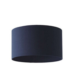 Valuelights Reni Navy Fabric Drum Ceiling Lamp Shade (D)35Cm - thumbnail 7