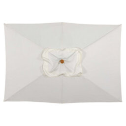 Kratos 3M X 2M Wooden Parasol In Beige - thumbnail 2