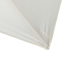Kratos 3M X 2M Wooden Parasol In Beige - thumbnail 3