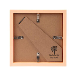 "Nicola Spring 6"" X 6"" 3D Box Photo Frame - 2"" X 2"" Mount - Light Brown/black" - thumbnail 5