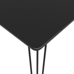 Berkfield Modern 5 Piece Bar Set Black And Grey - thumbnail 5