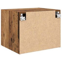 Berkfield Wall Cabinet Old Wood 50 X 42.5 X 40 Cm Engineered Wood - thumbnail 7