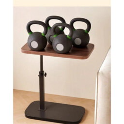 Adjustable C-Shaped Sofa Side End Table Coffee Laptop Table