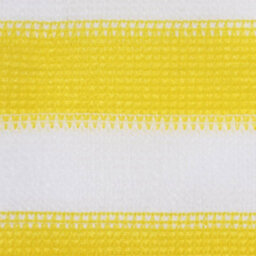 Berkfield Balcony Screen Yellow And White 120X500 Cm Hdpe - thumbnail 2
