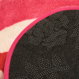 Ohs Cherry Bow Novelty Bath Mat Soft Velvet Quick Dry Non-Slip Shower Rug - thumbnail 5