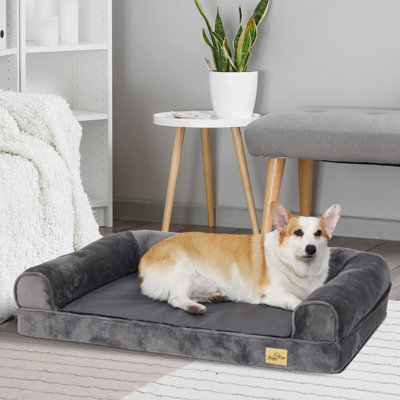 Bingopaw L Orthopedic Memory Foam Dog Bed Waterproof Pet Sofa Couch Removable Cover 100 X 75 X 19 Cm - image 1