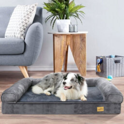 Bingopaw L Orthopedic Memory Foam Dog Bed Waterproof Pet Sofa Couch Removable Cover 100 X 75 X 19 Cm - thumbnail 2