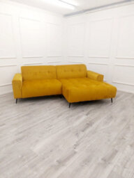 Stratus Interiors Oslo Open Plan L Shape Velvet Cinema Sofa - 3 Piece - thumbnail 3
