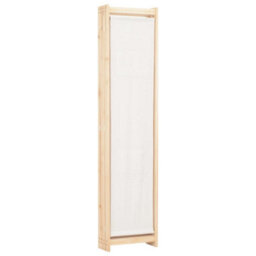 Vidaxl 4-Panel Room Divider Cream 160X170X4 Cm Fabric Room Dividers - thumbnail 4