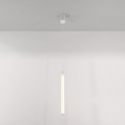 Luminosa Lighting Luminosa Maytoni Ray Slim Pendant Ceiling Light White, 95.9Cm, Integrated Led 3000K - thumbnail 1