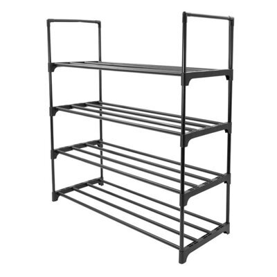 Anika 4 Tier Shoe Rack / Fits Up To 12 Pairs Of Shoes
