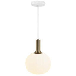 Nordlux Alton Glass Pendant Light Hand Blown White,mains - thumbnail 8