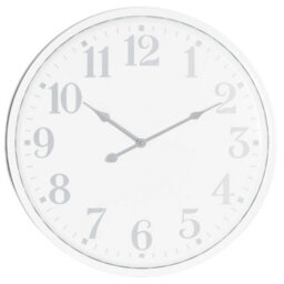 Hill Interiors Aubrey Wall Clock White (49Cm X 4Cm X 49Cm)