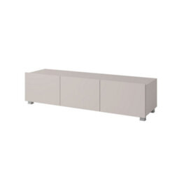 Arte Calabrini Tv Cabinet 150Cm Cashmere - Creative Modern Media Unit With Three Hinged Doors For Stylish Living Rooms - thumbnail 1