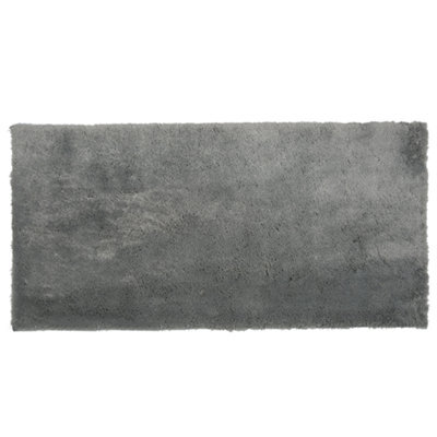 Beliani Shaggygy Rug Evren Light Grey 80 X 150 Cm - image 1