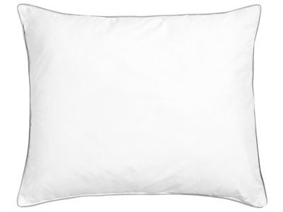 Wyld And Coco White Japara Cotton Pillow 50 X 60 Cm - Hypoallergenic Microfibre Fill, Soft Support - image 1