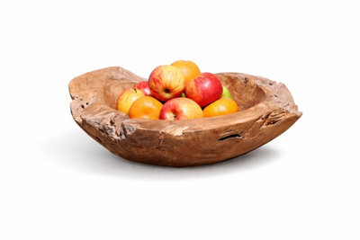 Teak Fruit Bowl Reclaimed Teak 40 Cm