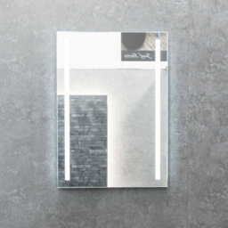 Trax 800mm X 600mm Led Frosted Mirror With Demister - thumbnail 2
