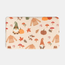 OHS Autumnal Gonk Bath Mats Non-Slip Shower Rug - thumbnail 3