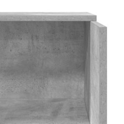 Berkfield Durable Reception Desk Concrete Grey 55X50X103.5 Cm Engineered Wood - thumbnail 8