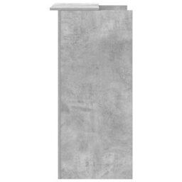 Berkfield Durable Reception Desk Concrete Grey 55X50X103.5 Cm Engineered Wood - thumbnail 6