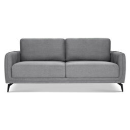 Bravich Brixton  2 & 3 Seater Sofa Set - Modern Fabric Sofa Suite With Steel Legs - thumbnail 4