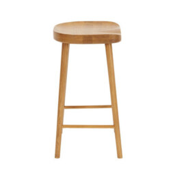 The Furniture Market Shaker Style Saddle Seat Counter Stool Ergonomic Contoured Seat Solid Wood No Assembly Required Kitchen Island Height Stool - thumbnail 8