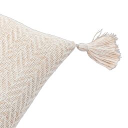 Gallery™ Cream Herringbone Woven Effect Indoor Cushion, (L)45Cm X (W)45Cm - thumbnail 3