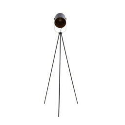 Pagazzi Lighting Pagazzi Noelle Strap Black Tripod Floor Lamp - thumbnail 4