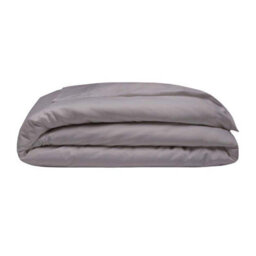 Belledorm 400 Thread Count Egyptian Cotton Oxford Duvet Cover Pewter (Double) - thumbnail 1