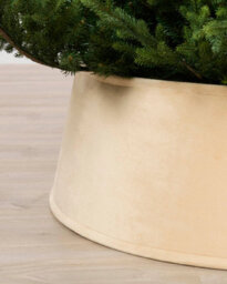 Werchristmas 70 Cm Latte Velvet Christmas Tree Collar - thumbnail 3