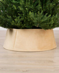 Werchristmas 70 Cm Latte Velvet Christmas Tree Collar - thumbnail 2