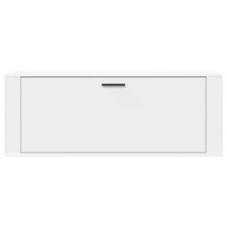 Vidaxl Wall Shoe Cabinet White 100X35X38 Cm Engineered Wood - thumbnail 5