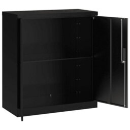 Vidaxl File Cabinet Black 79X40X90 Cm Steel - thumbnail 4