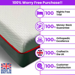 "Nura 40Hd 25Cm Thick Luxury Ultra Orthopedic Extra Firm Memory Foam Mattress Single - 90Cm (3'0"") X 190Cm (6'3"")" - thumbnail 5