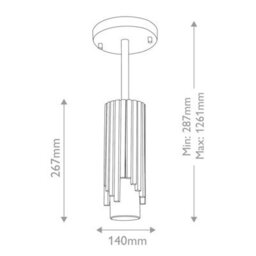 Luminosa Lighting Elstead Marvele Surface Mounted Downlight Contemporary Aged Brass 1X E14 - thumbnail 3