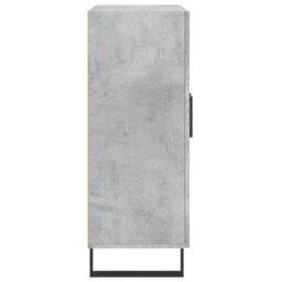 Berkfield Sideboard Concrete Grey 69.5X34X90 Cm Engineered Wood - thumbnail 7