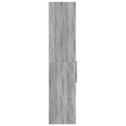 Berkfield Highboard Grey Sonoma 40X42.5X185 Cm Engineered Wood - thumbnail 5