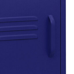 Vidaxl Nightstand Navy Blue 35X35X51 Cm Steel - thumbnail 8