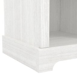 Salcombe 1 Drawer Lamp Table White - thumbnail 6