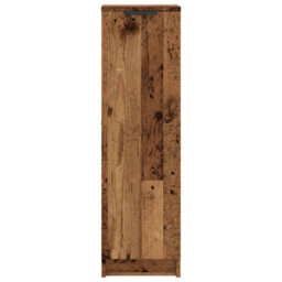 Vidaxl Shoe Cabinet Old Wood 29.5X35X100.5 Cm Engineered Wood - thumbnail 4