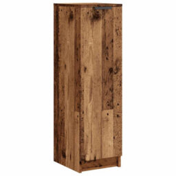Vidaxl Shoe Cabinet Old Wood 29.5X35X100.5 Cm Engineered Wood - thumbnail 2