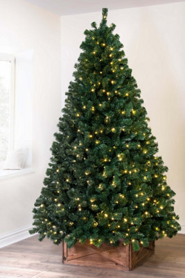Christmas Tree World The Pre-Lit 2.3M Vanda Verde Fir Christmas Tree - image 1