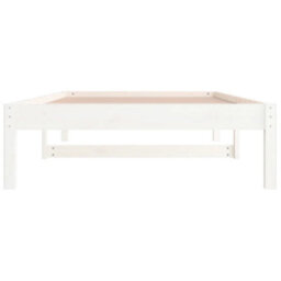 Walplus Day Bed Without Mattress White 90X200 Cm Solid Wood Pine - thumbnail 8